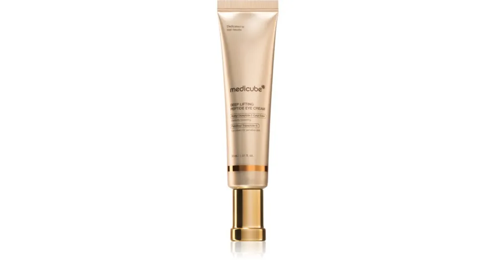 medicubeDeep Lifting Peptide Eye Cream intenzív szemkörnyékápoló krém a ráncok és a sötét karikák ellen Outlet