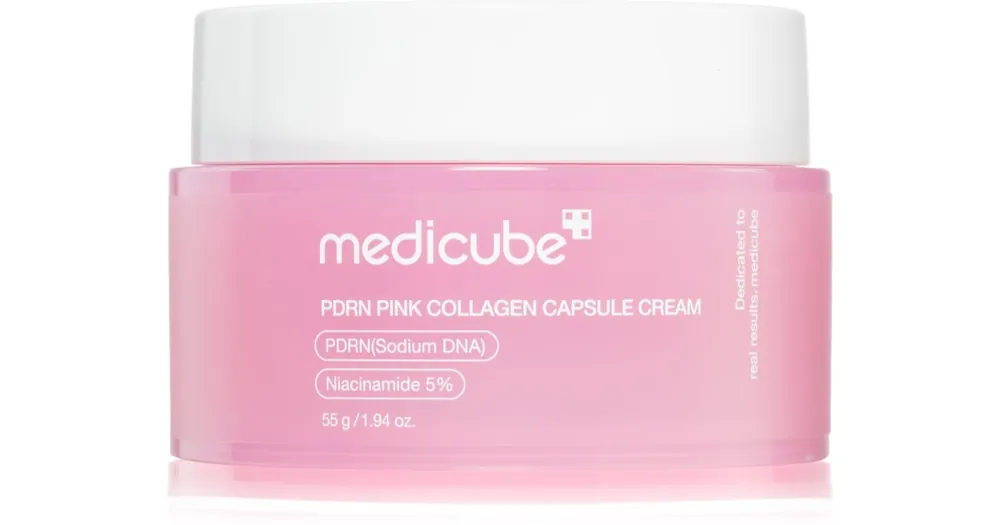 Szuper ajánlat medicubePDRN Pink Collagen Capsule Cream hidratáló arckrém feszesítő hatással