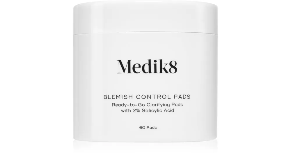 Gyors kiszállítás Medik8Blemish Control Pads bőrhámlasztó tisztító párnácskák