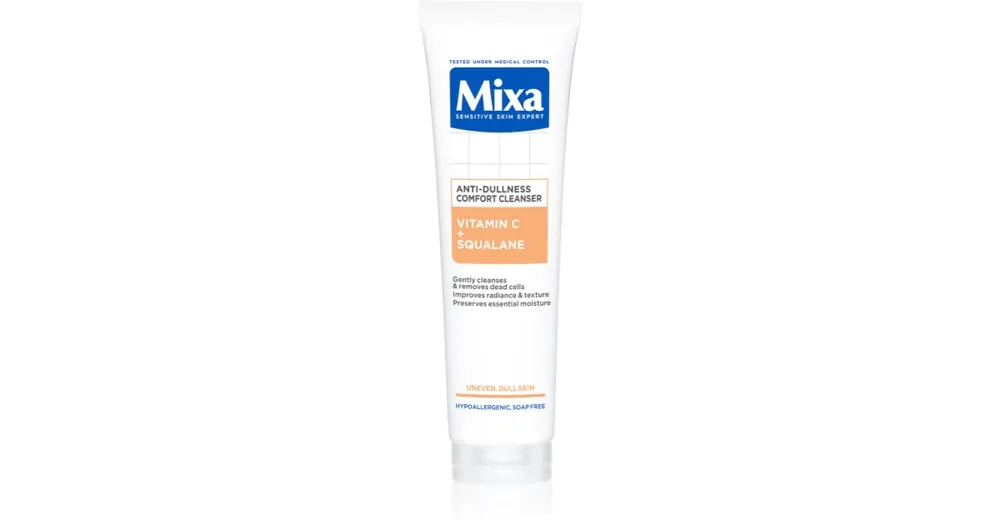 MixaAnti-Dark Spot tisztító gél az arcbőrre C vitamin Csak ma