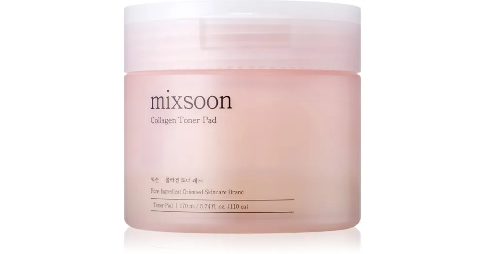 mixsoonCollagen tonizáló párnák az élénk és kisimított arcbőrért Szuper akció