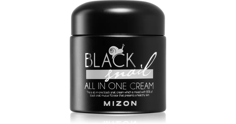 Kihagyhatatlan ajánlat MizonBlack Snail All in One bőrkrém csiga szekréció 90% szűrletével