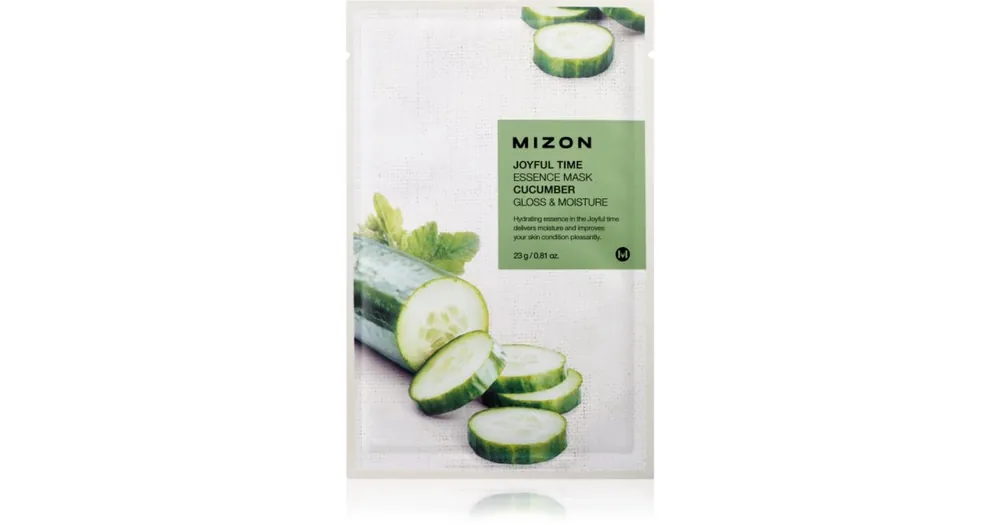 MizonJoyful Time Cucumber hidratáló és élénkítő arcmaszk Ne maradj le