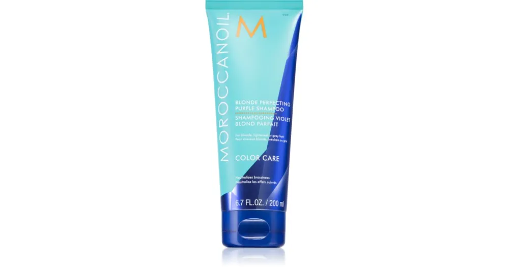 Kedvezményes ár MoroccanoilColor Care Shampoo lila tonizáló sampon szőke hajra