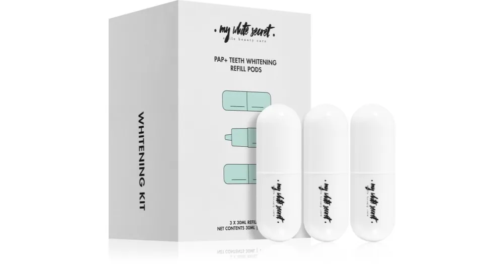 My White SecretPAP+ Teeth Whitening Refill Pods fehérítő aktiváló gél utántöltő Outlet
