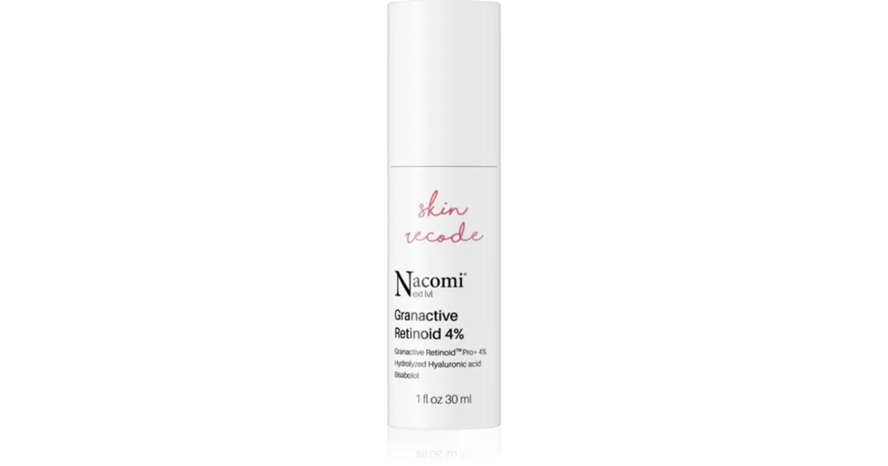 Nézd meg most NacomiNext Level Granactive Retinoid Pro+ 4% bőr szérum a pigment foltok ellen