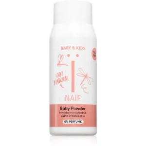 Újdonság NaifBaby & Kids Baby Powder lágy púder a gyermek bőrre