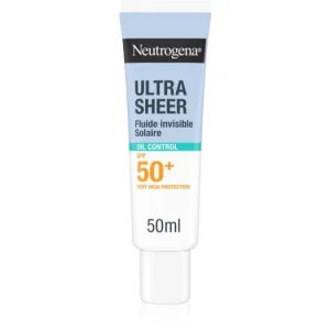 NeutrogenaUltra Sheer Oil Control ultra könnyű fluid SPF 50+ Végkiárusítás