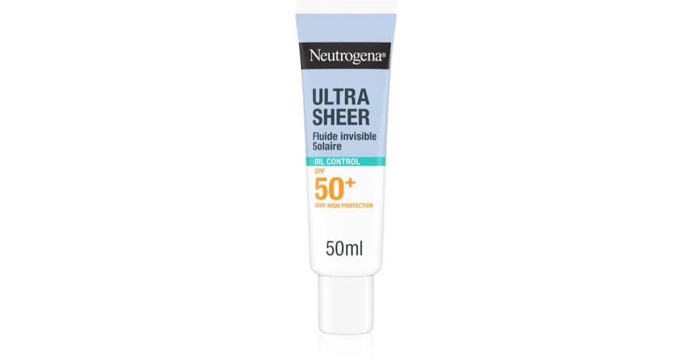NeutrogenaUltra Sheer Oil Control ultra könnyű fluid SPF 50+ Végkiárusítás