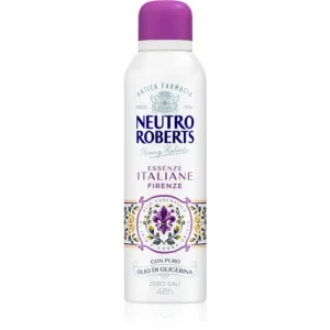 Újdonság Neutro RobertsItaliane Firenze spray dezodor 48 órás hatás