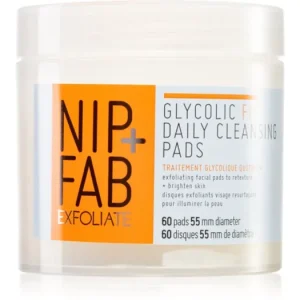 Exkluzív ajánlat NIP+FABGlycolic Fix tisztító vattakorong