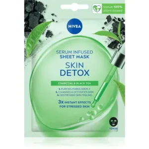 Szezonális akció NIVEAUrban Skin Detox tisztító és detoxikáló maszk aktív szénnel