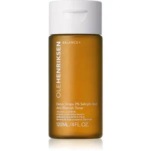 Alacsony ár OLEHENRIKSENBalance+ Detox Drops 2% Salicylic Acid Toner arctonikum szalicilsavval