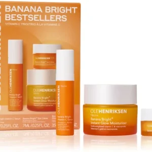 OLEHENRIKSENTruth Banana Bright Bestsellers Vitamin C Trio arcápoló szett Olcsóbb