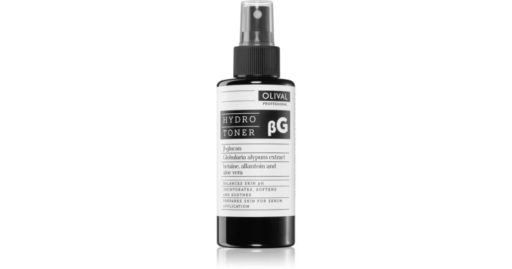 Outlet OlivalProfessional βG hidratáló tonik a bőr pH-értékének kiegyensúlyozására spray -ben