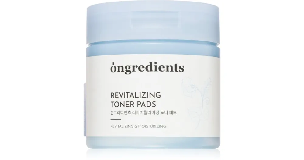 OngredientsRevitalizing Toner Pads tonizáló párnák nyugtató hatással Exkluzív ajánlat