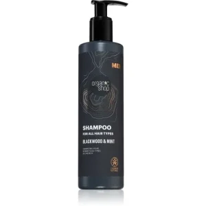 Organic ShopMen Blackwood & Mint férfi sampon Gyors szállítás