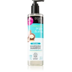 Organic ShopNatural Moroccan Argan & Amla tápláló sampon a sérült és festett hajra Vedd meg online