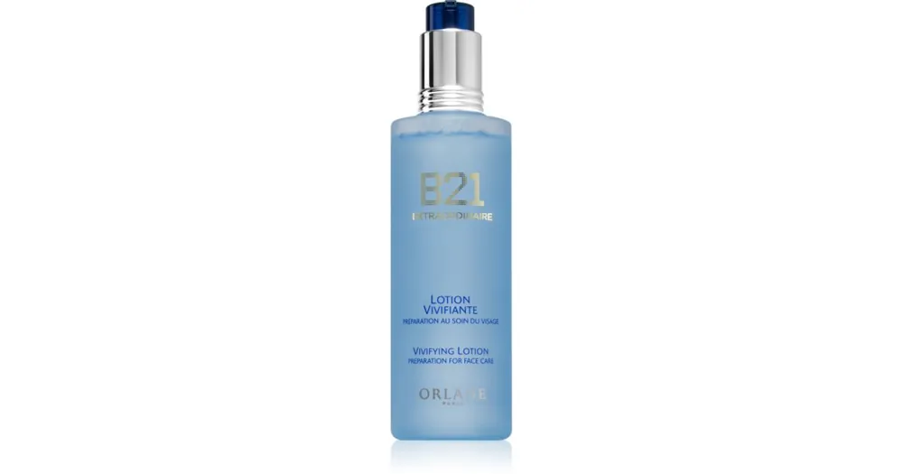 Árcsökkenés OrlaneB21 Extraordinaire Vivifying Lotion tonizáló arcvíz alkoholmentes