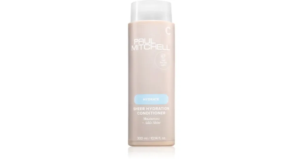 Paul MitchellHydrate Sheer Hydration Conditioner kondicionáló hidratálást és fényt biztosít Korlátozott ajánlat