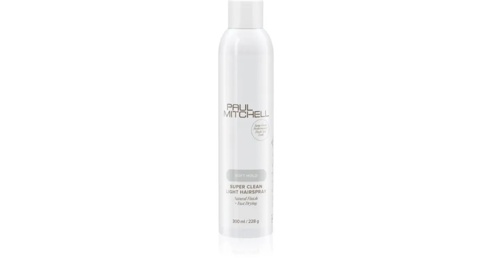 Gyors kiszállítás Paul MitchellSoft Hold Super Clean Light Hairspray hajlakk a finom hajért