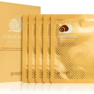 Kedvezmény PetitféeGold & Snail intenzív hidrogélmaszk csigakivonattal