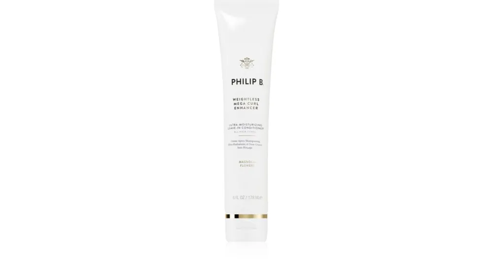 Prémium Philip B.Weightless Mega Curl hajformázó krém a hullámos és göndör hajra