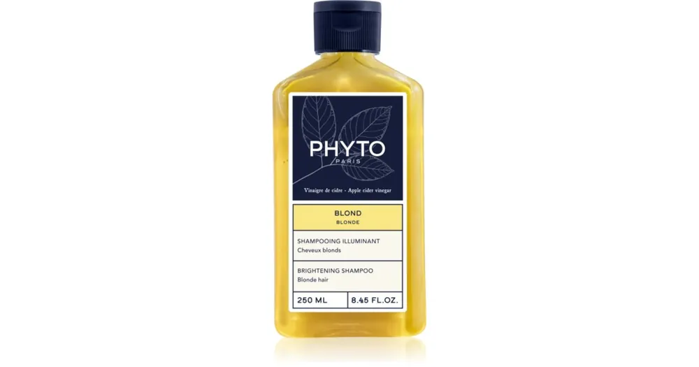 Azonnali szállítás PhytoBlond Brightening Shampoo sampon szőke hajra