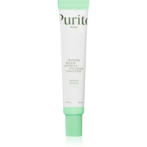Kihagyhatatlan ajánlat PuritoWonder Releaf Centella Eye Cream Unscented gyengéd szemkrém a duzzanatokra és a sötét karikákra