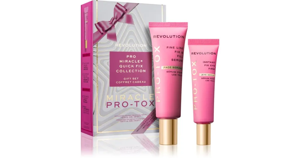 Revolution PROXmas 2025 Pro-Tox Quick Fix karácsonyi ajándékszett az arcra Expressz kézbesítés