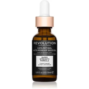Árcsökkenés Revolution SkincareRetinol 0.5% With Rosehip Seed Oil Ránctalanító és hidratáló szérum