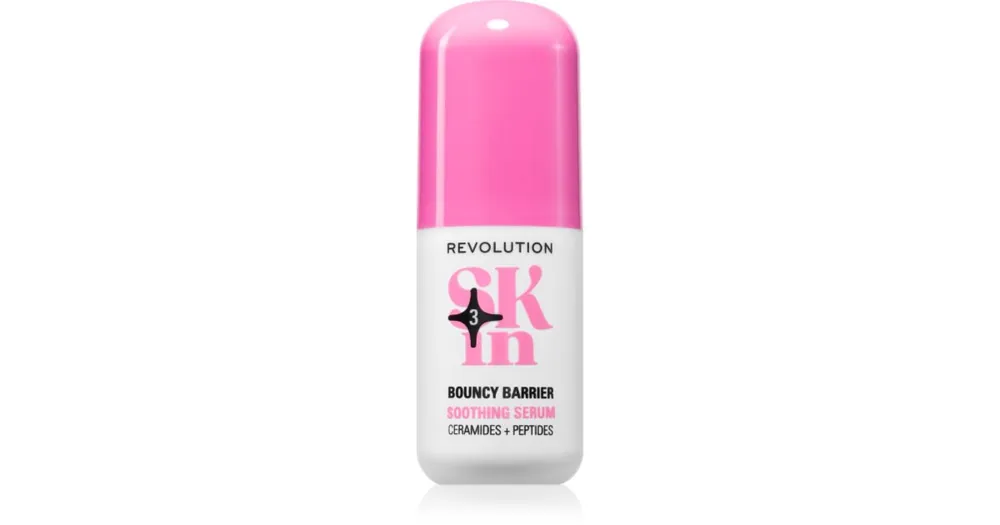 Revolution SkincareGo Gentle Barrier Ceramide & Peptide Soothing Serum nyugtató szérum ceramidokkal Szuper akció