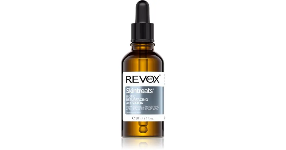 Revox B77Skintreats Biotic Resurfacing Activator feszesítő hámlasztó szérum az élénk bőrért Legnépszerűbb