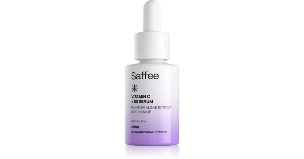 Exkluzív ajánlat SaffeeLiftUp Vitamin C + B3 Serum élénkítő szérum a sötét foltok ellen