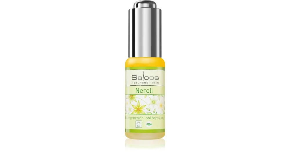 Kihagyhatatlan ajánlat SaloosBio Skin Oils Neroli regeneráló olaj fiatalító hatással