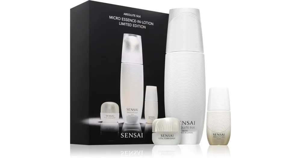 Kiárusítás SensaiAbsolute Silk Micro Essence-In-Lotion Limited Edition ajándékszett