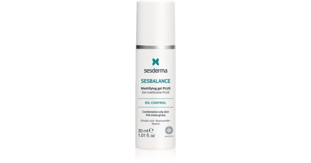 SesdermaSesbalance Mattifying Gel Plus éjszakai matt hatású gél kombinált és zsíros bőrre Olcsóbb