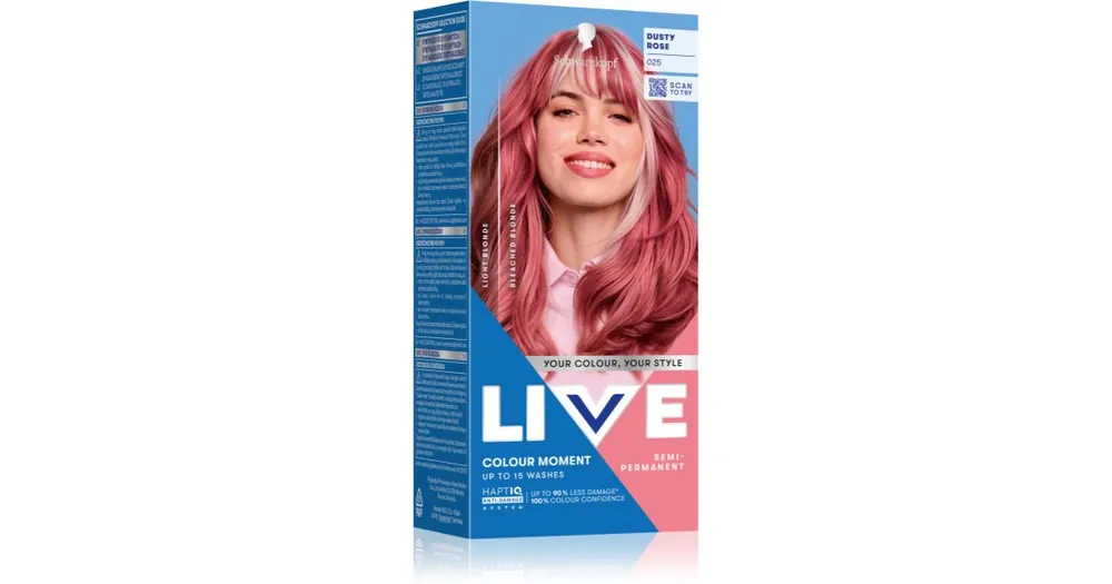 SchwarzkopfLIVE Ultra Brights or Pastel féltartós hajfesték Különleges ajánlat