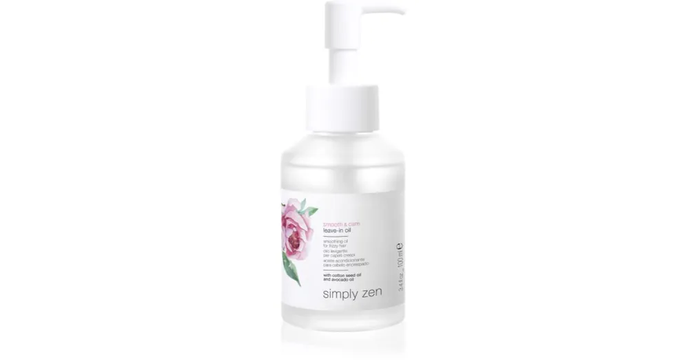 Simply ZenSmooth & Care Leave-in Oil kisimító olaj töredezés ellen Szuper akció