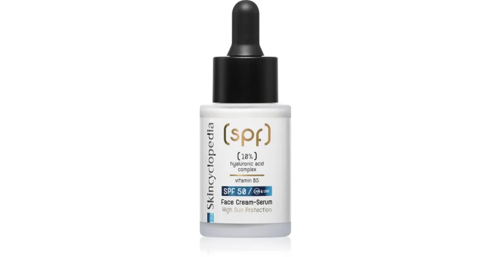 Skincyclopedia10% Hyaluronic Acid Complex + Vitamin B5 krémes szérum SPF 50 Legjobb ár