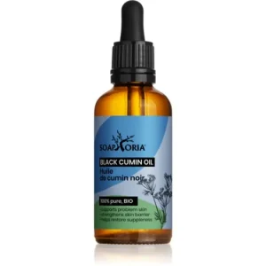 Gyors szállítás SoaphoriaOrganic Black Cumin Oil fekete köményes olaj problémás és pattanásos bőrre