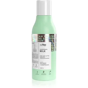 Alacsony ár so!flowAfter Keratin Straightening Smoothing Milk tej a hajra
