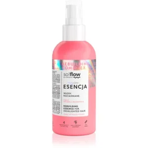 so!flowRebuilding Com-Plex Essence For Highlighted Hair eszencia szőkített hajra Szuper akció