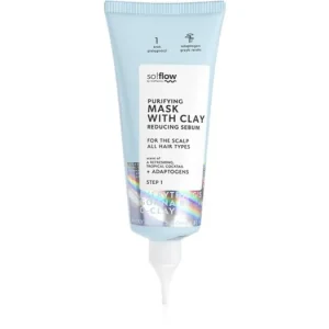 Csak ma so!flowPurifying Mask Reducing Sebum mélyen tisztító maszk zsíros fejbőrre
