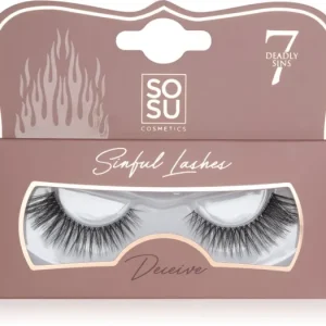 SOSU Cosmetics7 Deadly Sins Lashes műszempillák Szuper akció