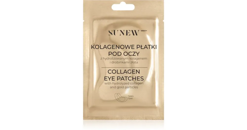 Expressz szállítás SUNEWMED+Brightening Collagen Eye Patches zselés párnák a szemre öregedés ellen kollagénnel
