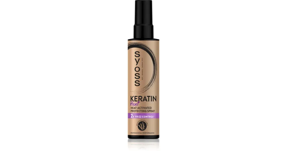 SyossKeratin Heat védő spray a hajformázáshoz, melyhez magas hőfokot használunk Ajánlat