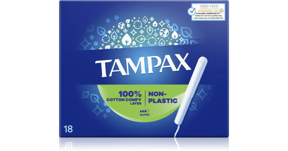 TampaxSuper tamponok applikátorral Árengedmény