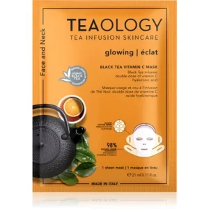 Végkiárusítás TeaologyFace Mask Vitamin C arcmaszk C vitamin