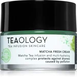 TeaologyMatcha Tea Fresh Cream mélyen hidratáló krém matcha teával Vásárlói kedvenc